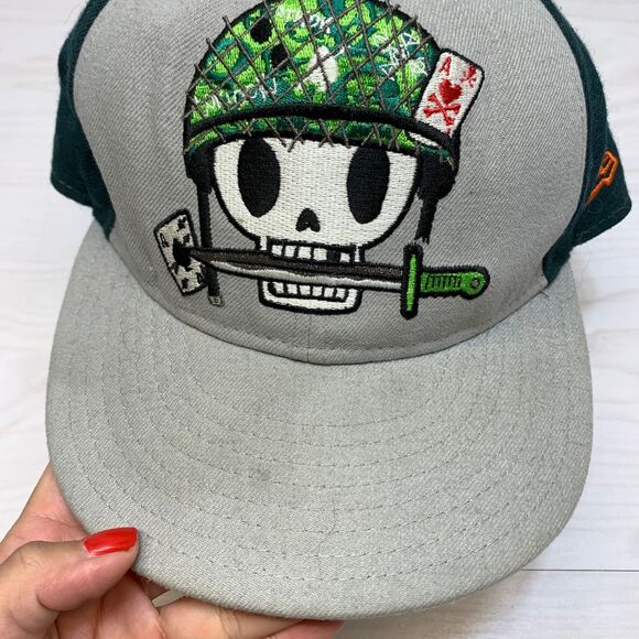 Rare! Tokidoki New Era 59Fifty 2010 Cap Hat 50313 Sgt Spillo 7 1/4